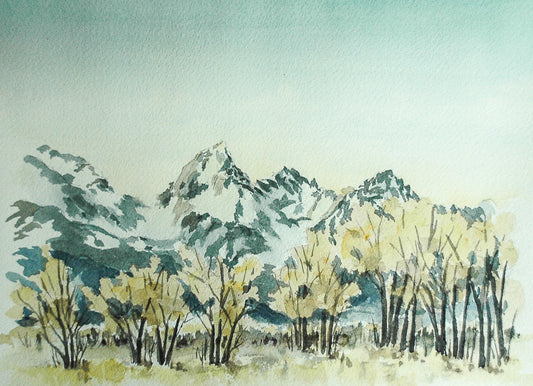 Susan Marsh: Tetons From Mormon Row
