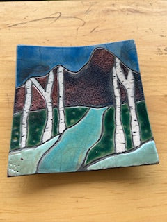 Emily Belsham Rakuscapes: Trinket Dish