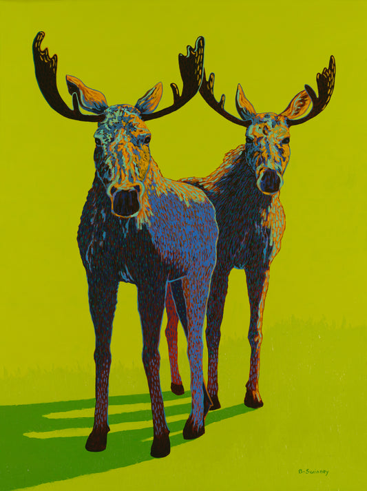 Brenda Swinney: Brothers Print