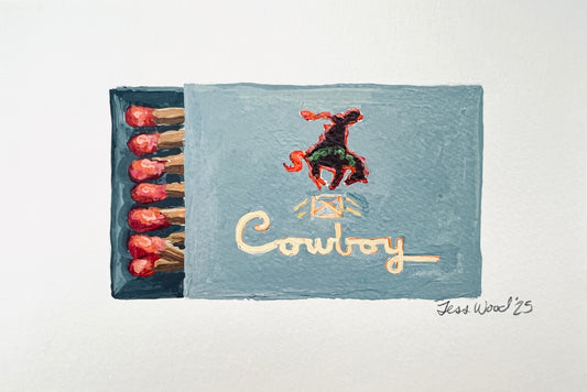 Tess Wood: Cowboy Bar Print