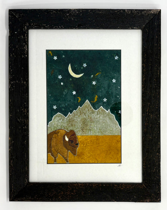 Kris Batchelder: 6 x 9 Giclee Print (Barnwood Framed)