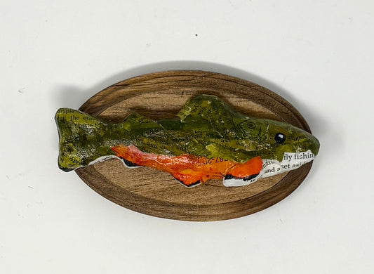 Nicole Tafoya: Small Fish Mount #3