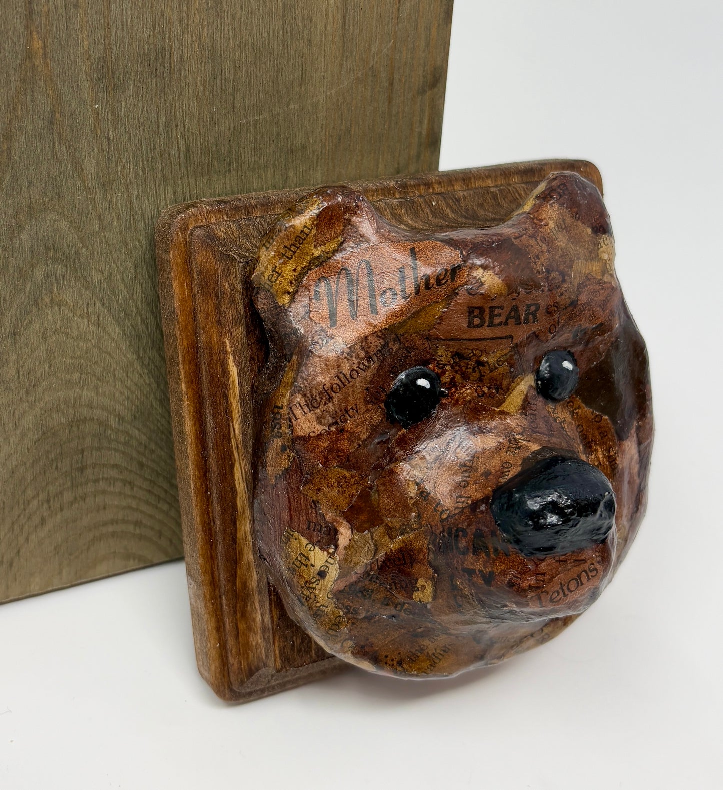 Nicole Tafoya: Mother Bear Grizzly Head