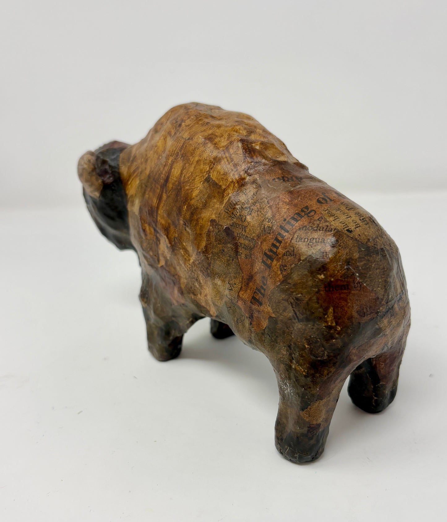 Nicole Tafoya: The Hunting of the Buffalo Sculpture