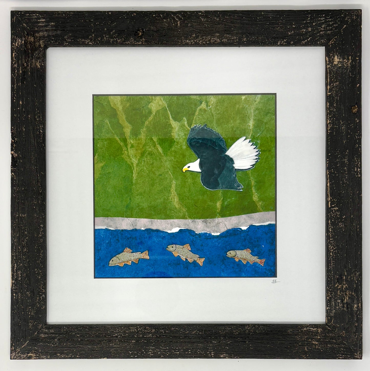 Kris Batchelder: 8 x 8 Giclee Print (Barnwood Frame)