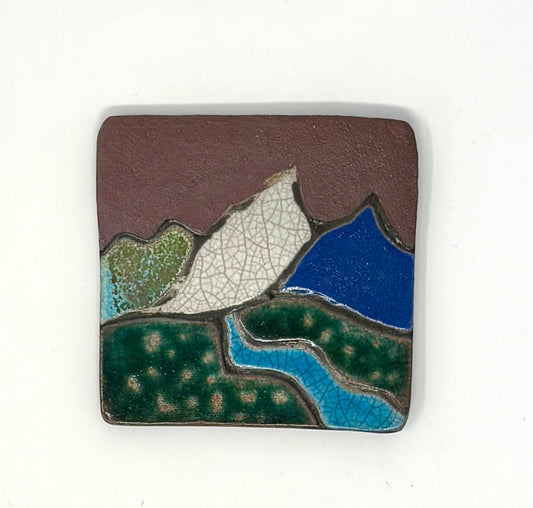 Emily Belsham Rakuscapes: Raku Coasters with Round Edges