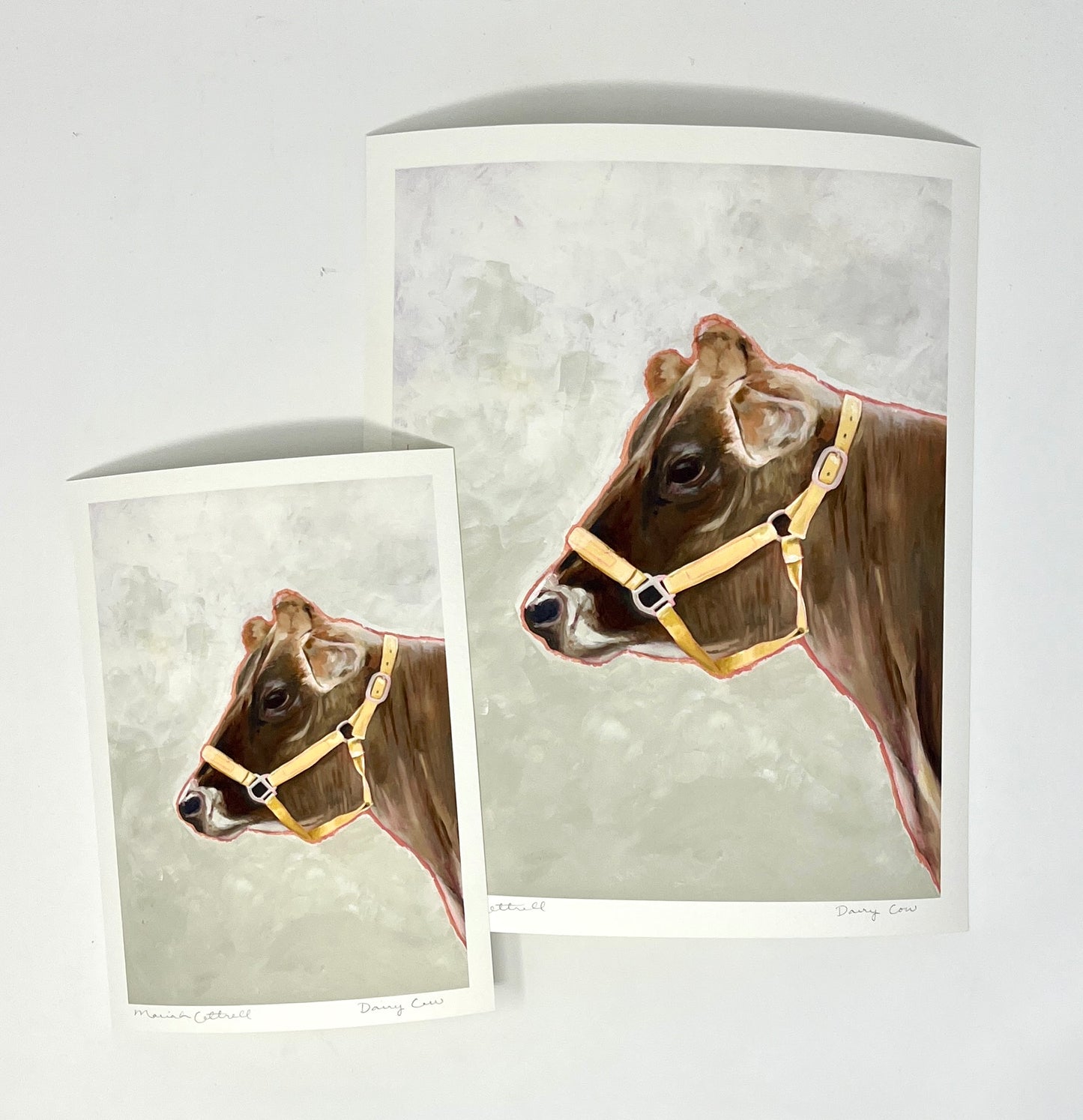 Mariah Cottrell: Dairy Cow (7 x 5) Giclee Print