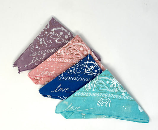 Lisa Walker: Embroidered Bandana