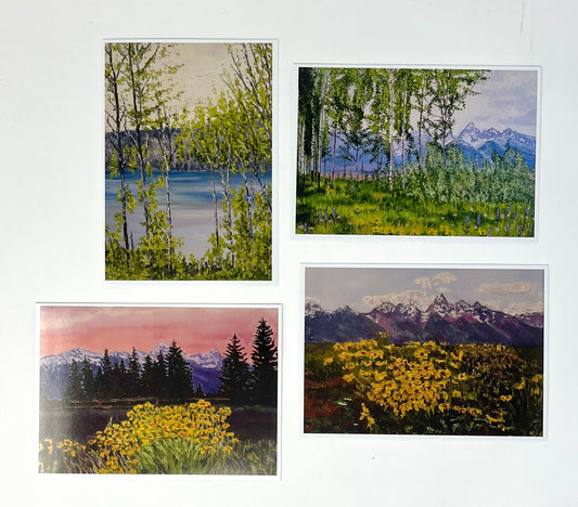 Elizabeth Wright: Wilderness Landscape Notecards