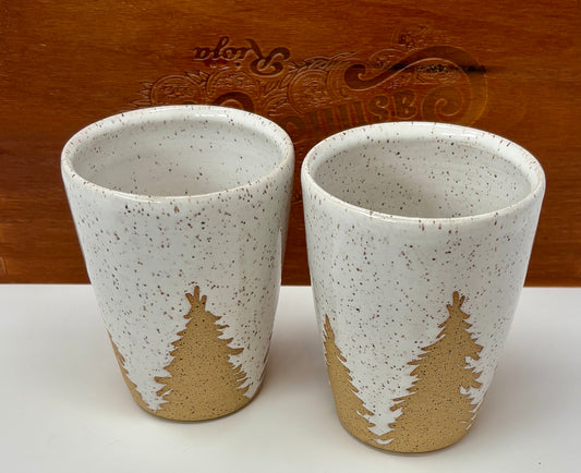 Art in the Alpine: Speckled Cups (Tall)