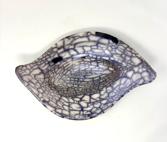 Valerie Seaberg: Naked Raku Resist Leaves