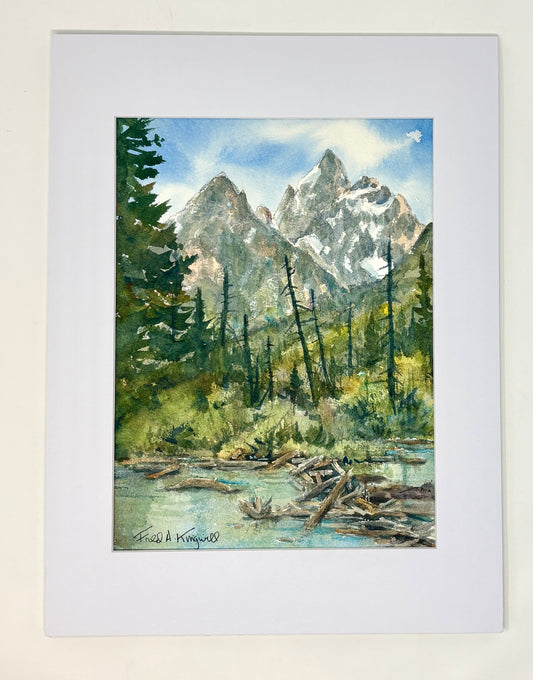 Fred Kingwill: String Lake Log Jam