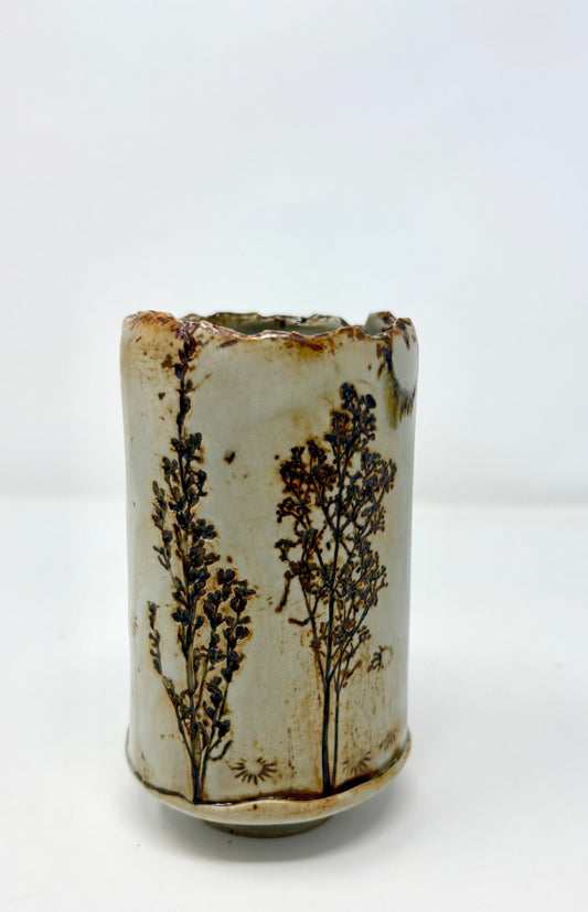 Andrea Jane: Small Flower Imprint Vase