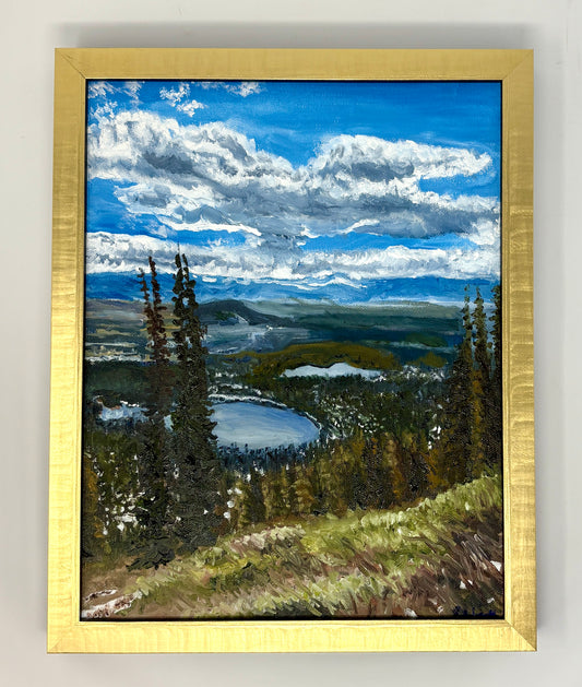 Elizabeth Wright: Bradley Lake View, Early Summer