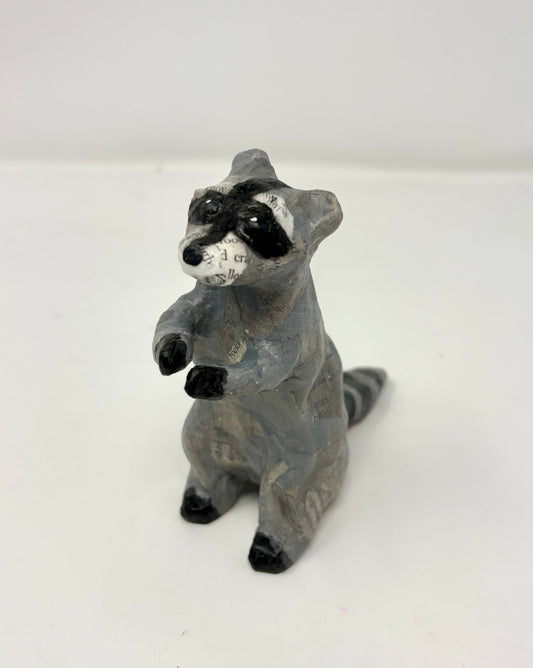 Nicole Tafoya: Raccoon Sculpture
