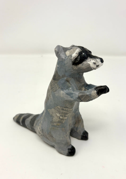 Nicole Tafoya: Raccoon Sculpture