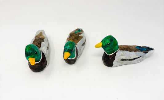 Nicole Tafoya: Duck Sculpture #1