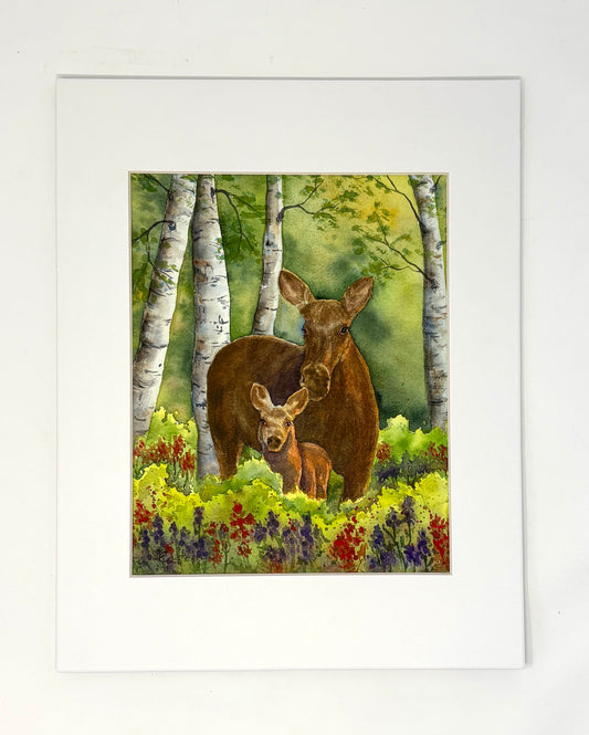 Joannie Epstein: Mama Moose and Baby