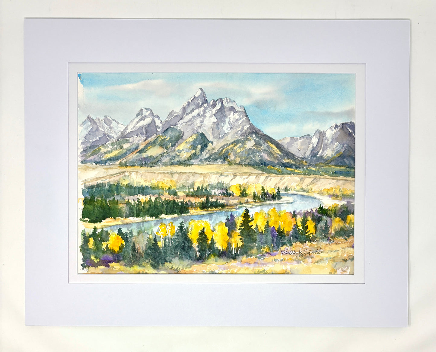 Fred Kingwill: Turning Snake @Snake River Overlook