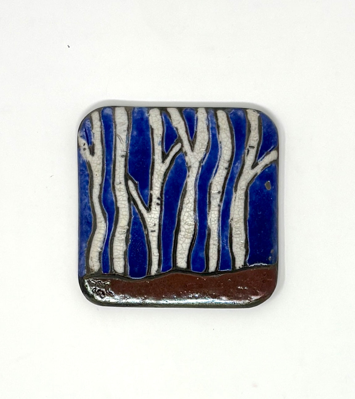 Emily Belsham Rakuscapes: Raku Coasters with Round Edges
