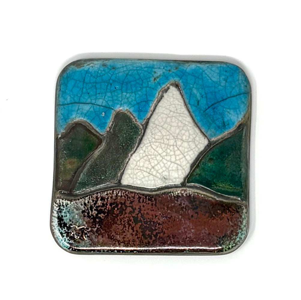 Emily Belsham Rakuscapes: Raku Coasters with Round Edges