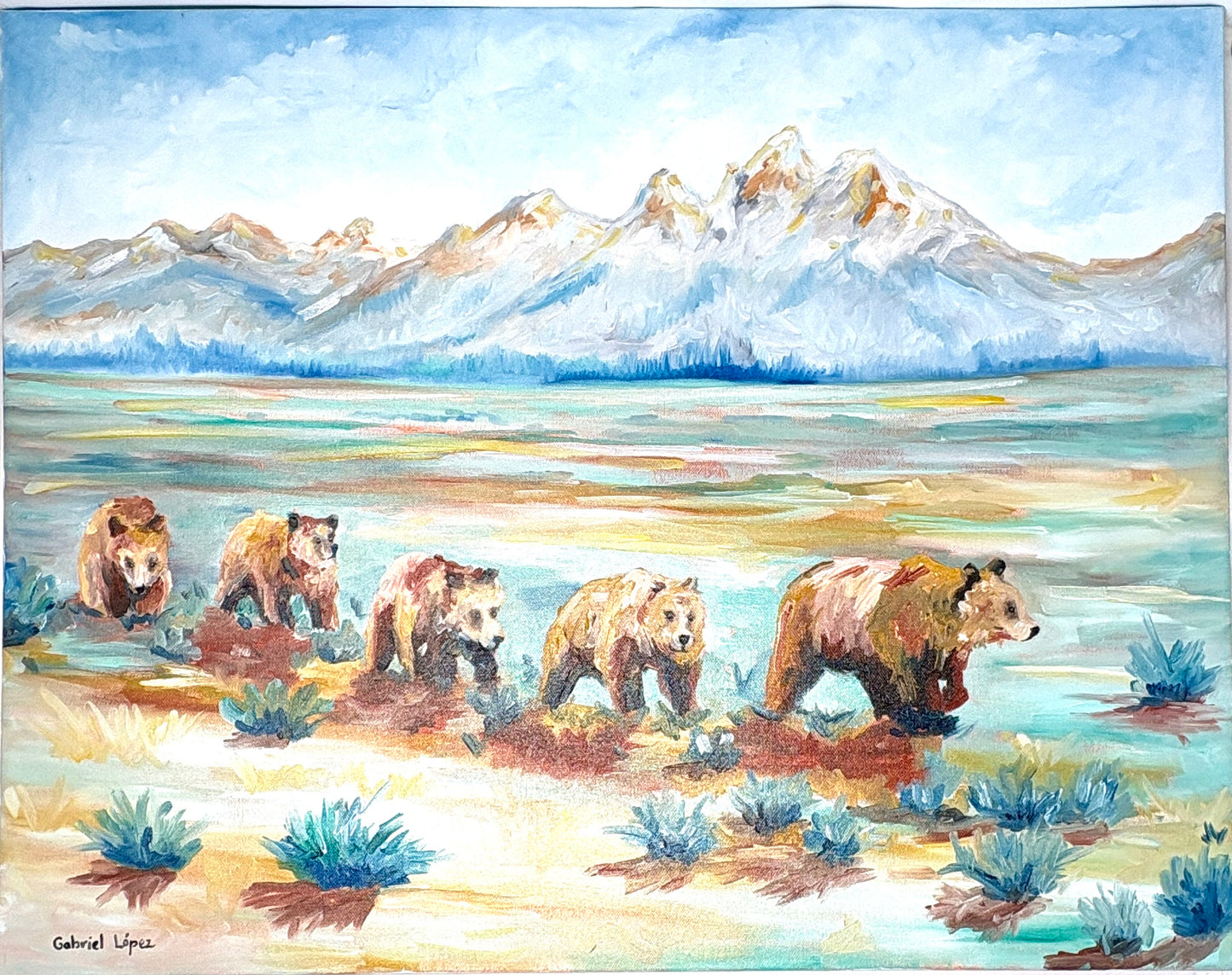 Gabriel Lopez: Evening Stroll