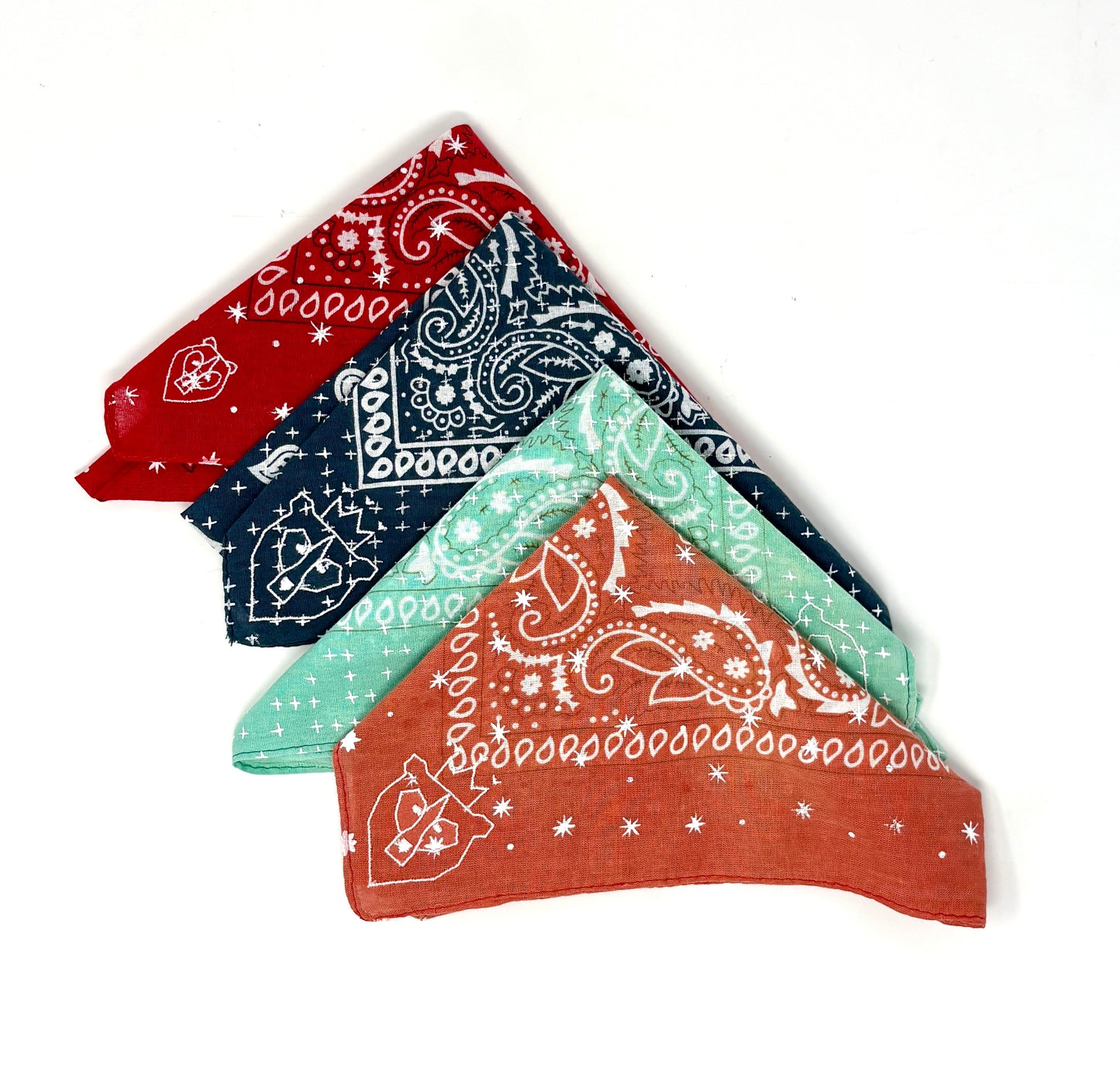 Lisa Walker: Embroidered Bandana