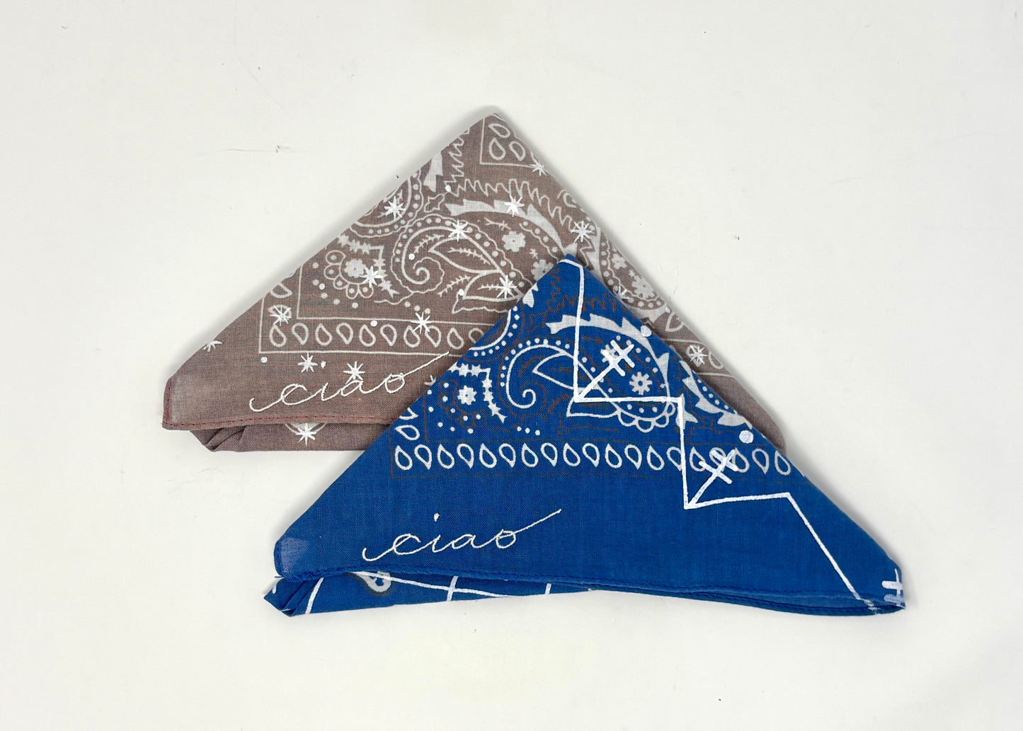 Lisa Walker: Embroidered Bandana
