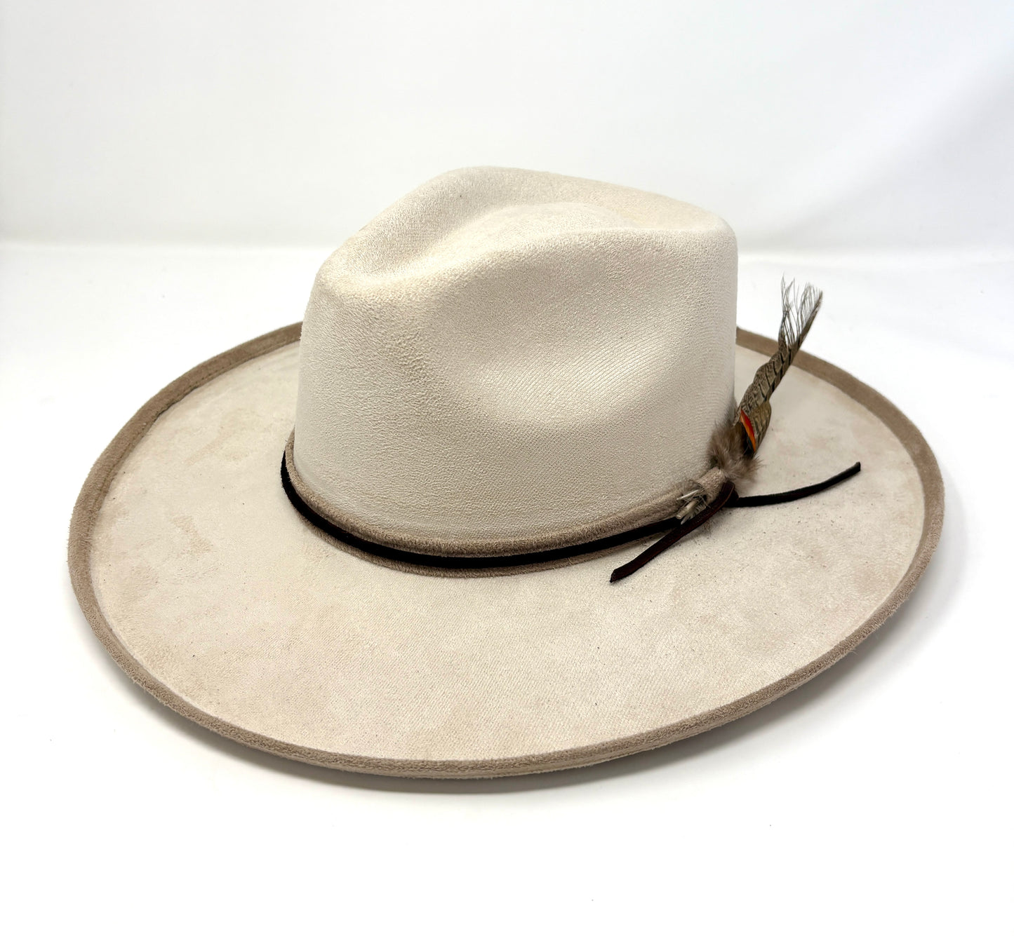 Rabbit Brush: Curled Pencil Brim Cowgirl/Boy Hats