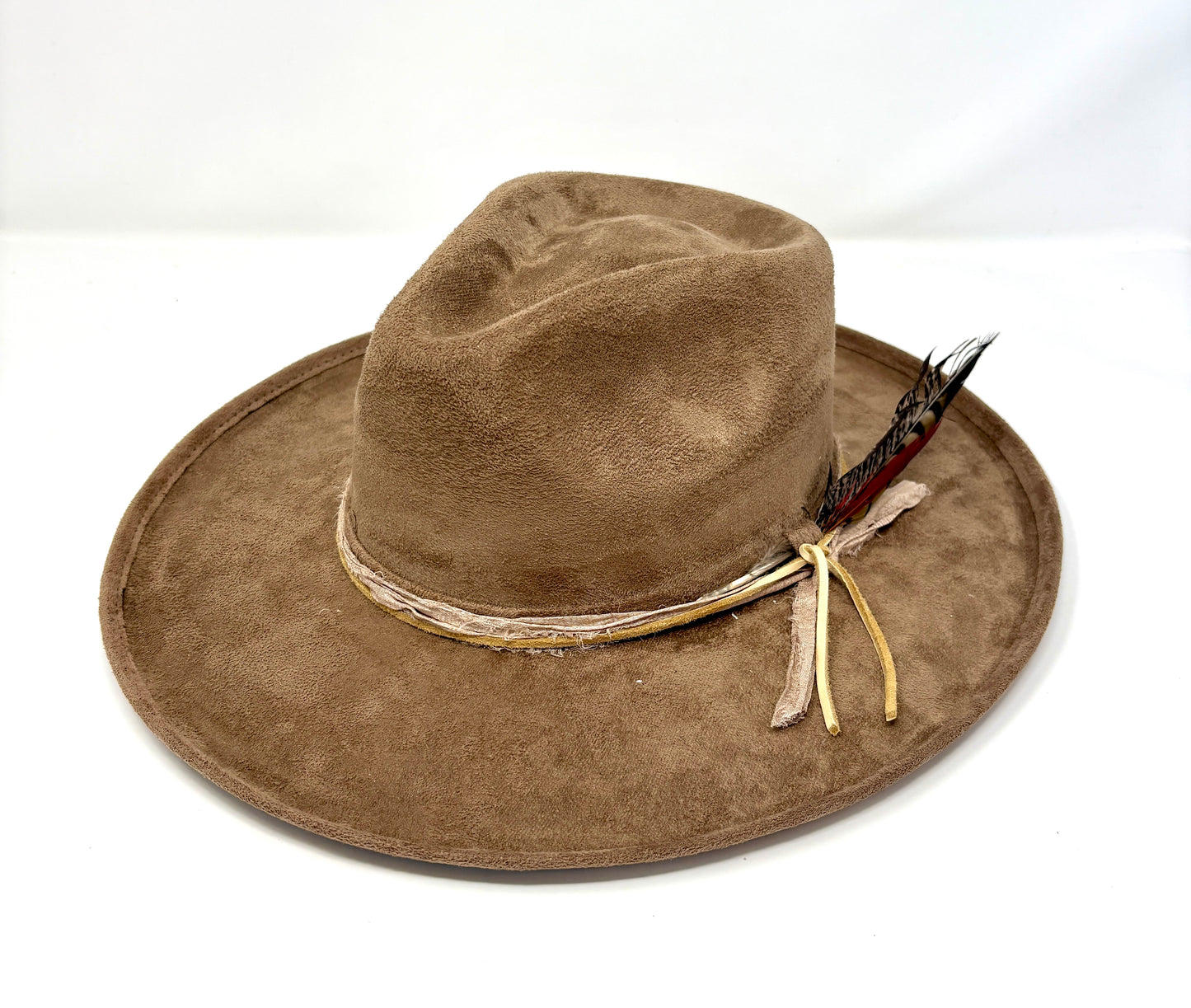 Rabbit Brush: Curled Pencil Brim Cowgirl/Boy Hats
