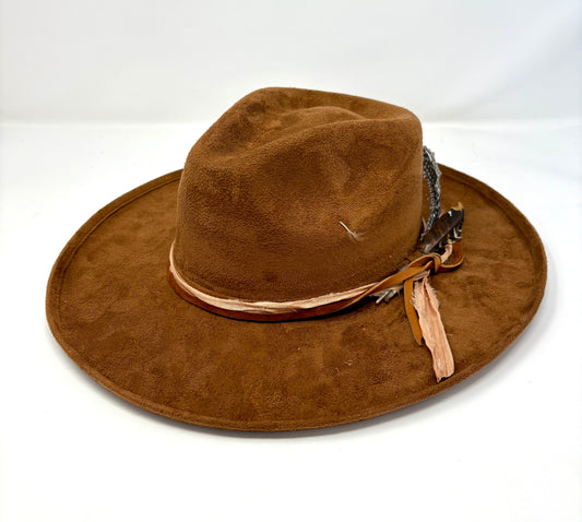 Rabbit Brush: Curled Pencil Brim Cowgirl/Boy Hats