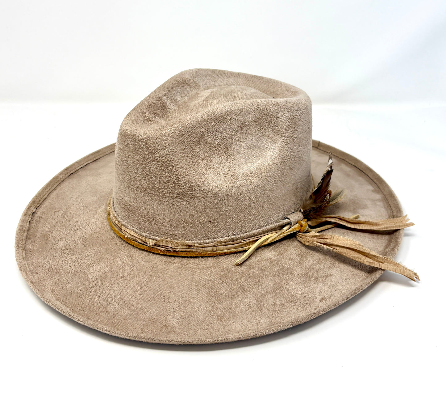 Rabbit Brush: Curled Pencil Brim Cowgirl/Boy Hats