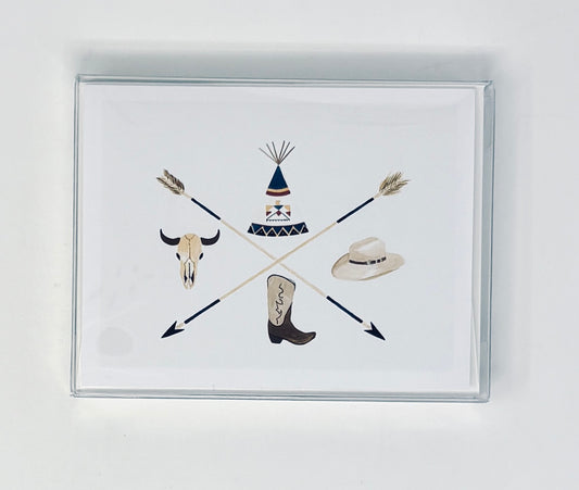 Cottage Garden Studio: Wild West Notecards