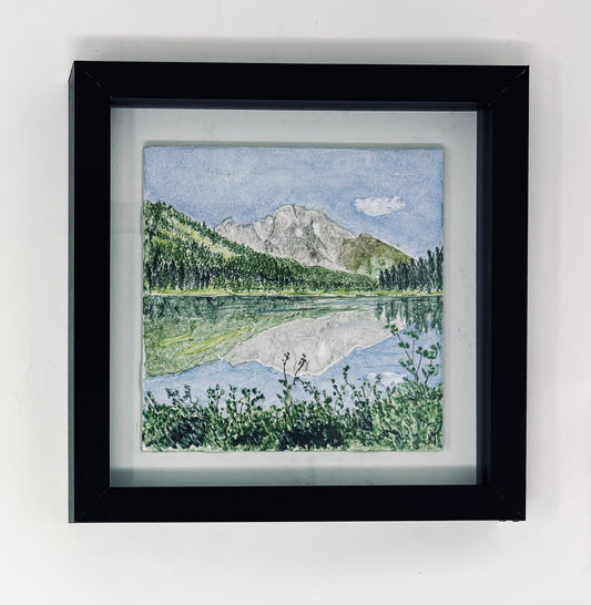 Sue Morriss: Mt Moran and Leigh Lake