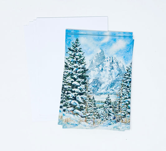 Fred Kingwill: Christmas Tree Notecards