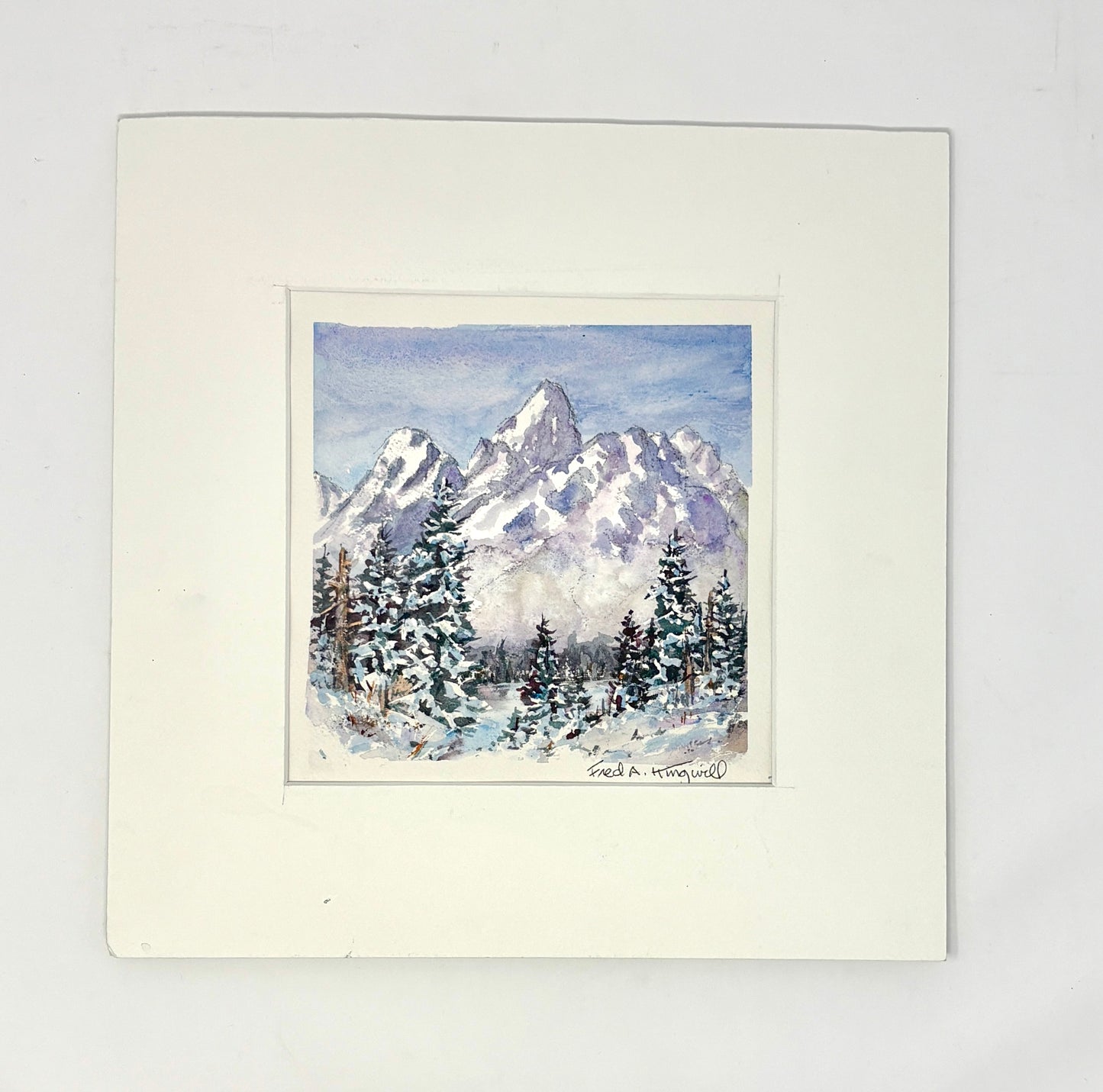 Fred Kingwill: Winter Teton