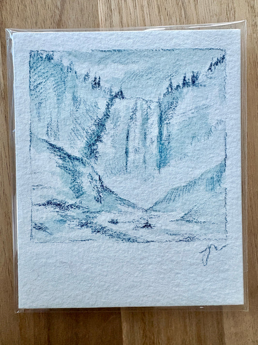 Grace Peck: Polaroid #2 (Hidden Falls)