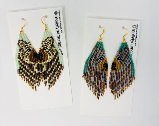 Molly Lynam: Bear Earrings