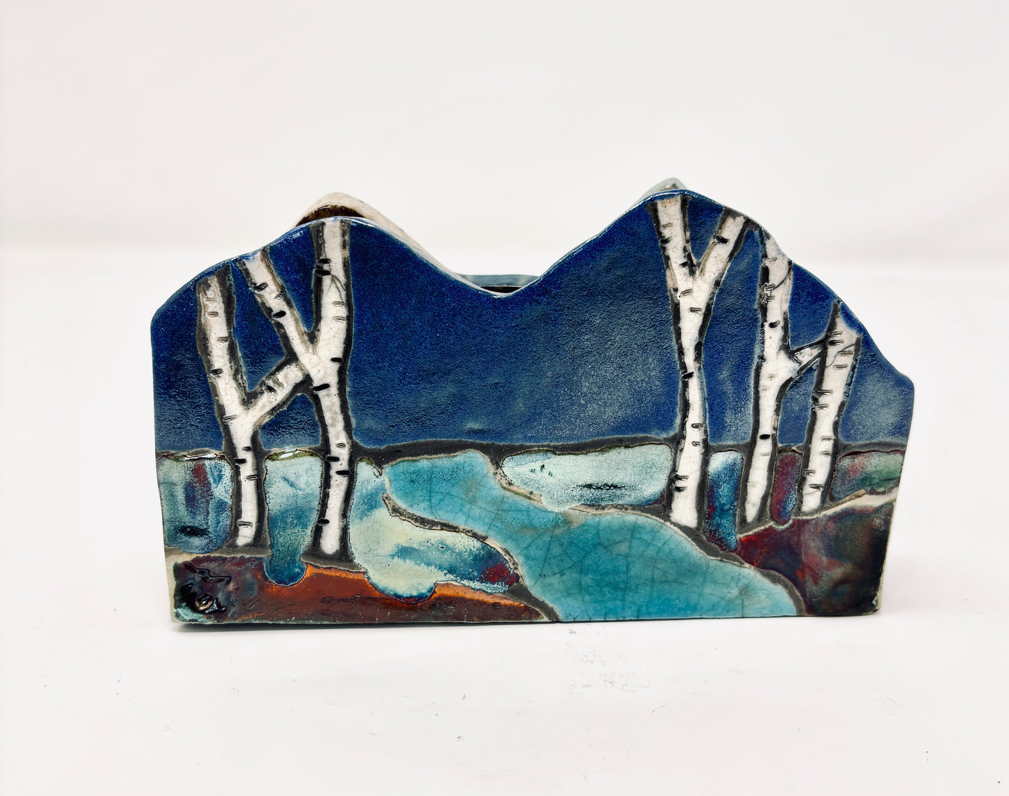 Emily Belsham Rakuscapes: Card Holder