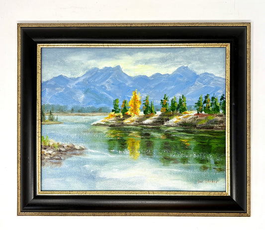 Dee Parker: Jackson Lake (Framed)