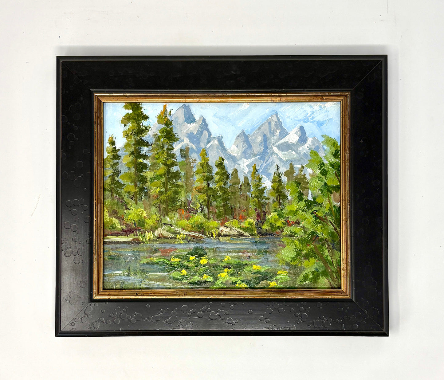 Dee Parker: The Tetons (Framed)