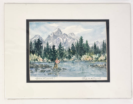 Fred Kingwill: Teton Fisherman
