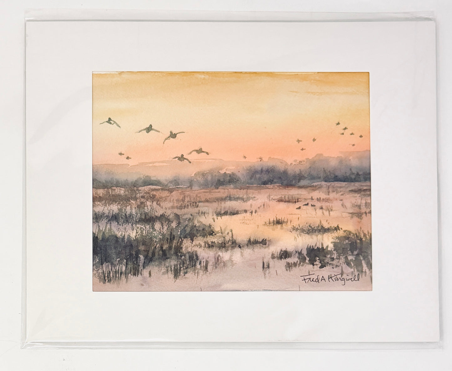 Fred Kingwill: Sunrise Ducks