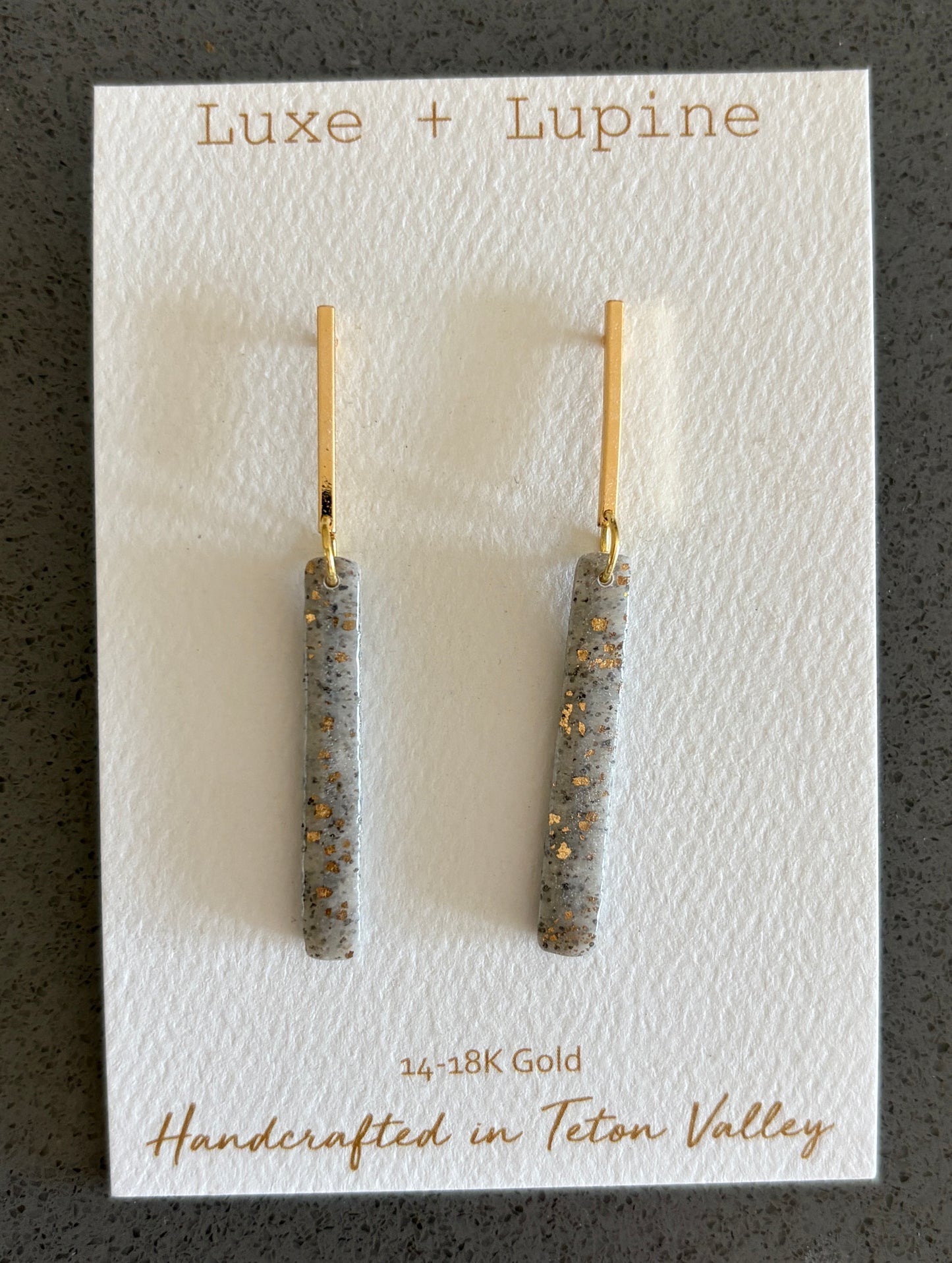 Luxe + Lupine: Skinny Dangle Pendant