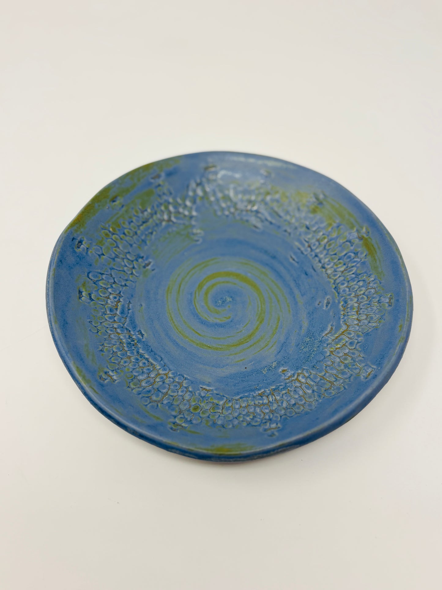 Valerie Seaberg: Mat Blue / Green Origins Small Bowl