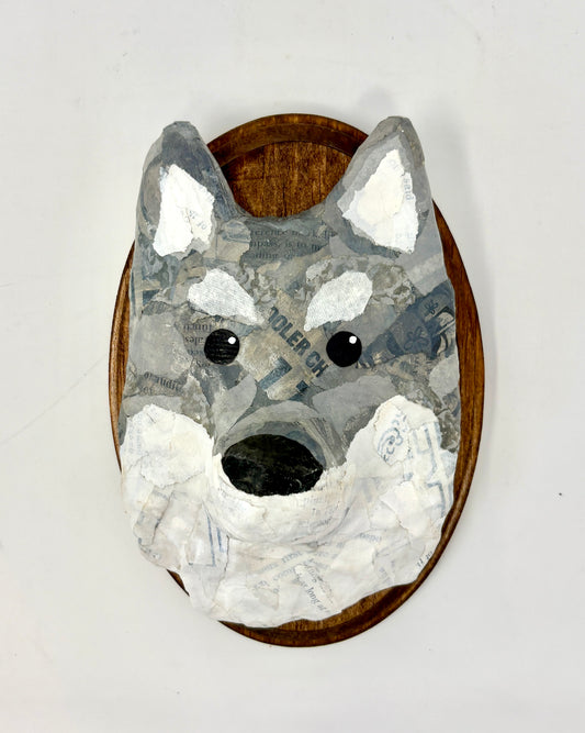 Nicole Tafoya: Wolf Bust (Large)