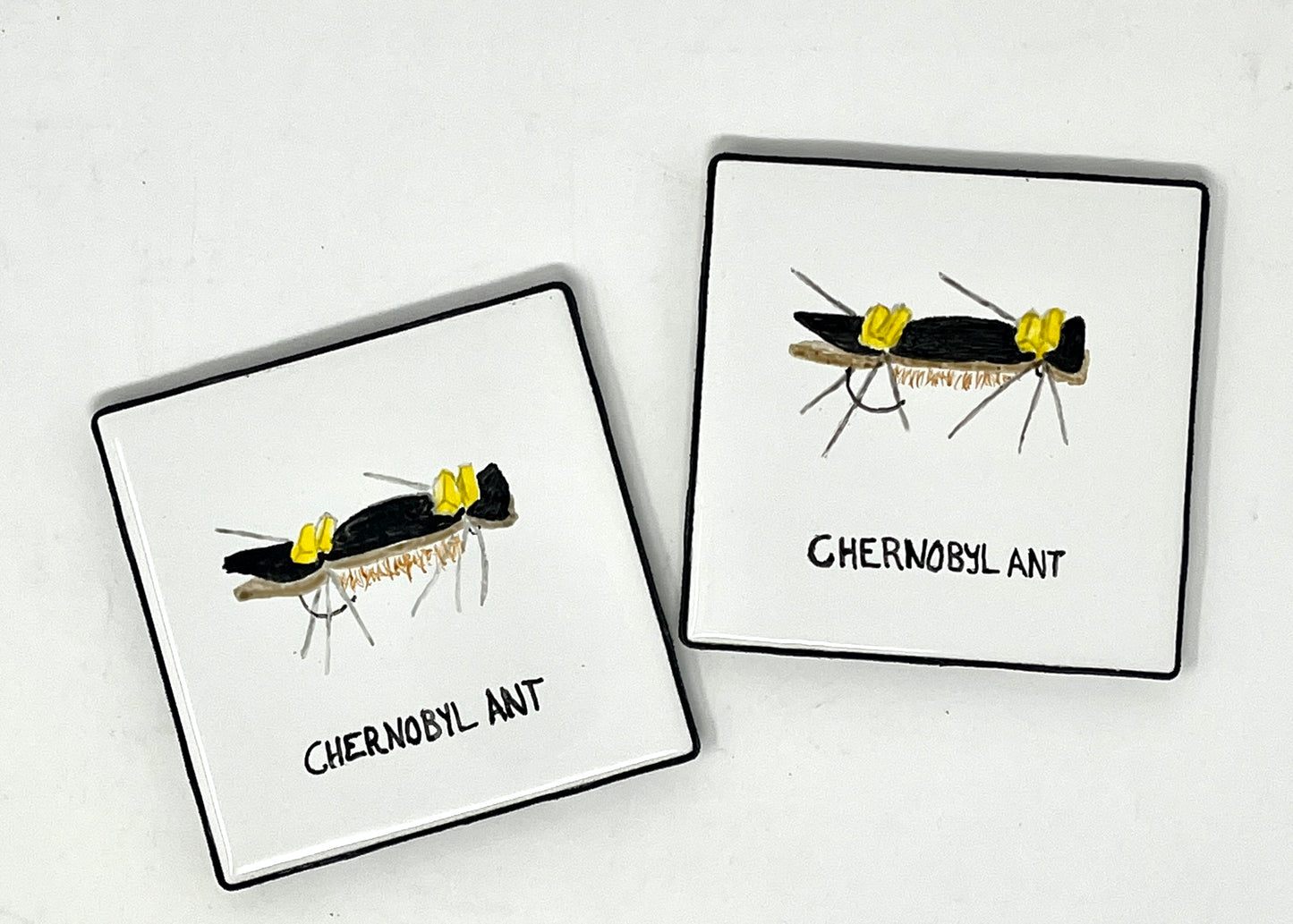 Sue Morriss: Flies Coasters