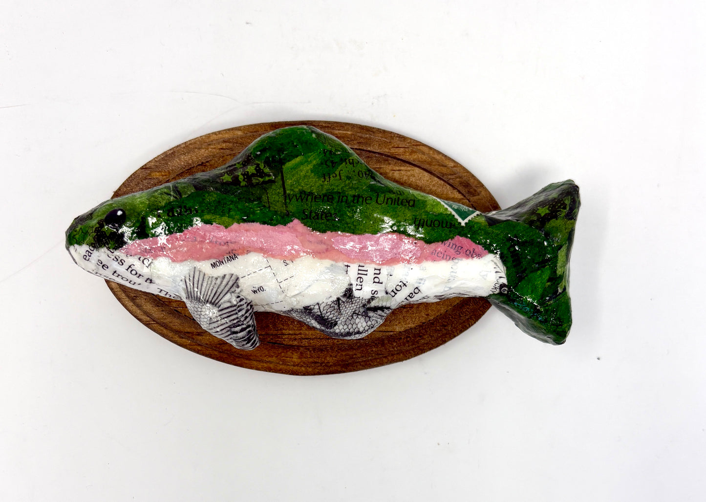 Nicole Tafoya: Trout Mouth Fish Mount