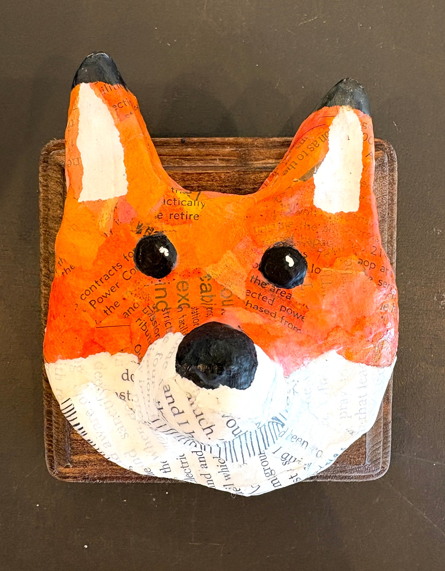 Nicole Tafoya: Red Fox Bust