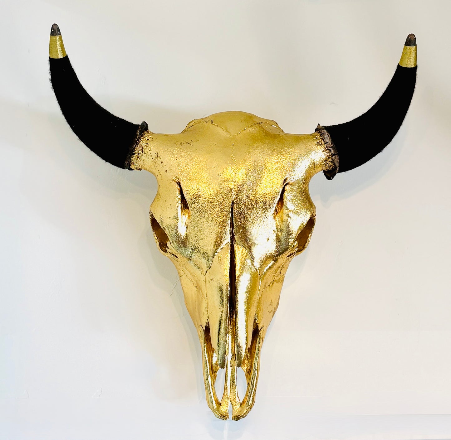 Lyndsay Rowan: Golden Teacher Bison Skull
